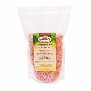 SÓL HIMALAJSKA RÓŻOWA GRUBA 1KG TARGROCH